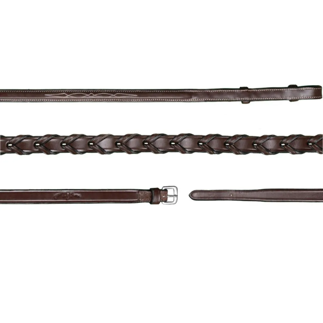 Dy'on Hunter Collection Laced Reins