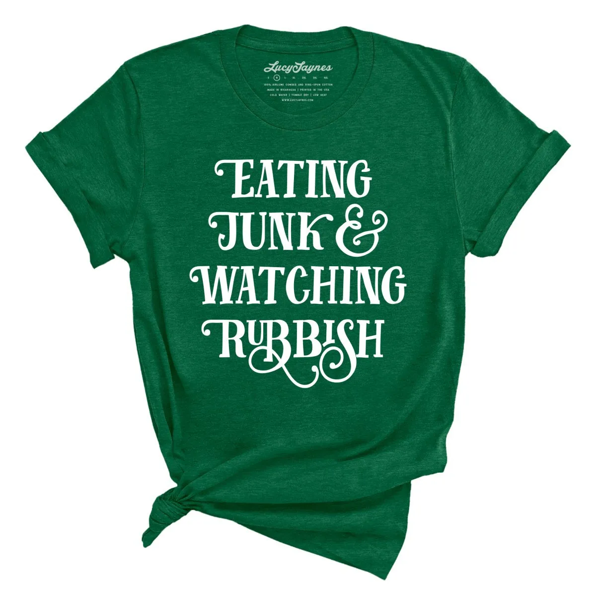 Eating Junk And Watching Rubbish Tee