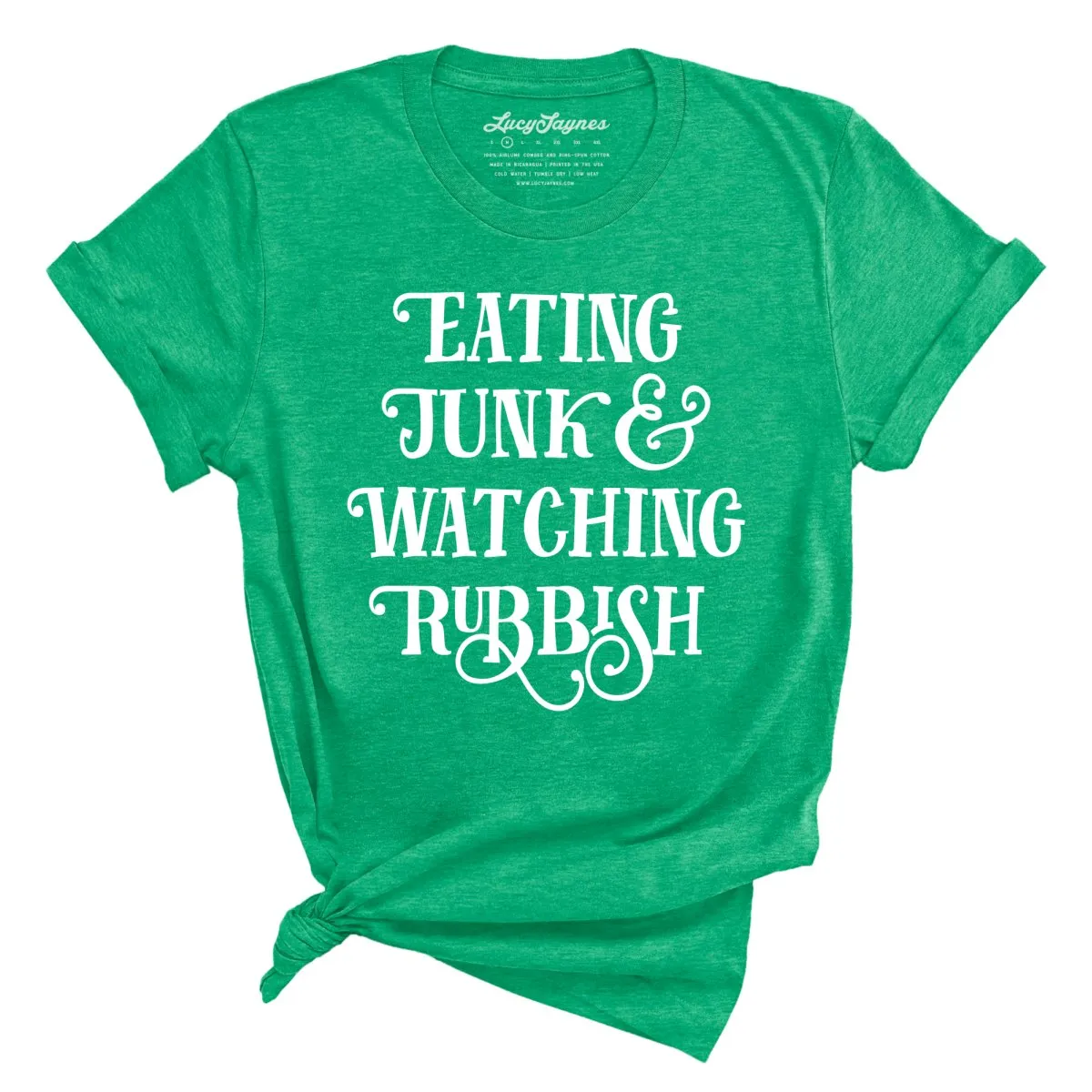 Eating Junk And Watching Rubbish Tee
