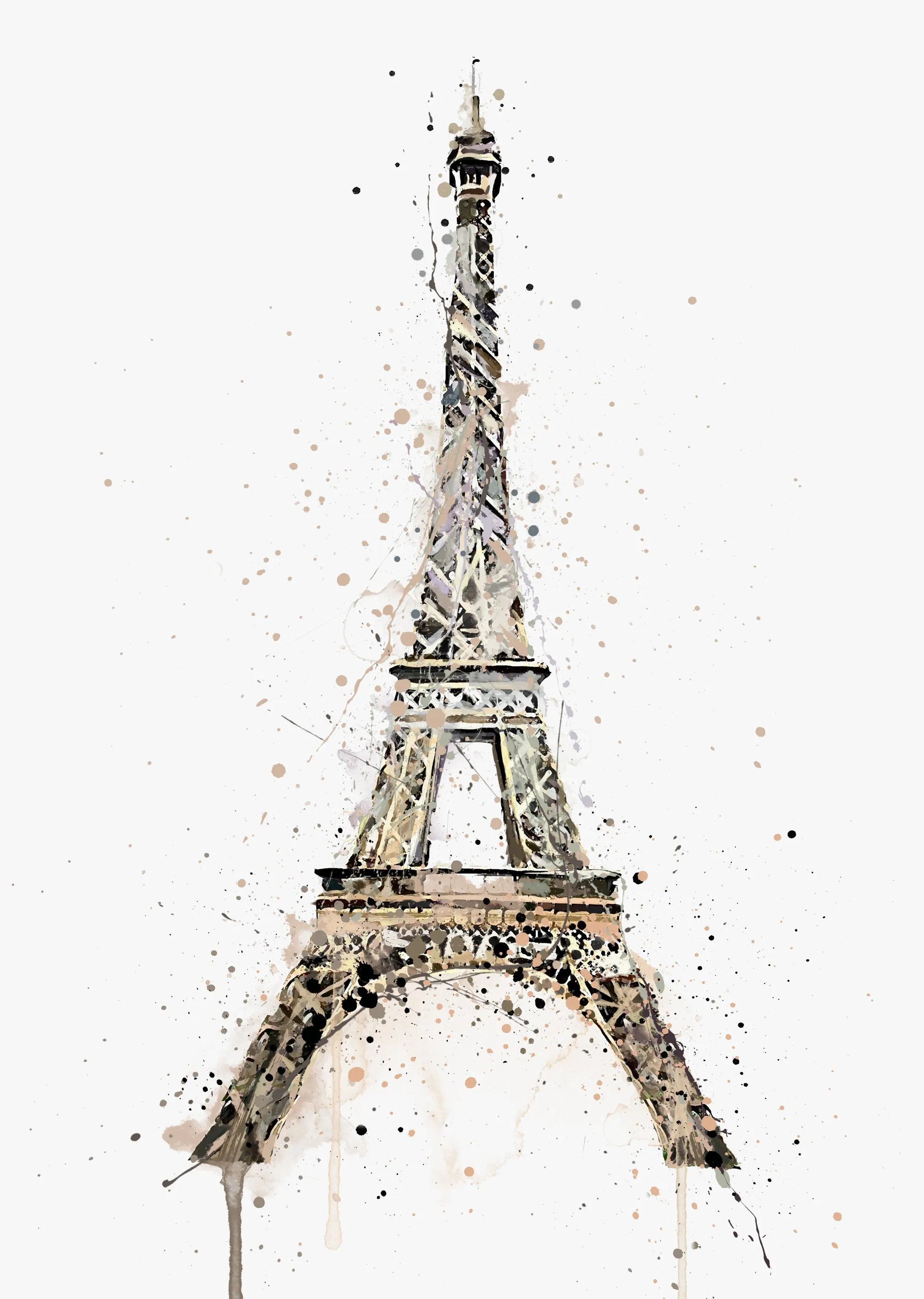 Eiffel Tower Wall Art Print