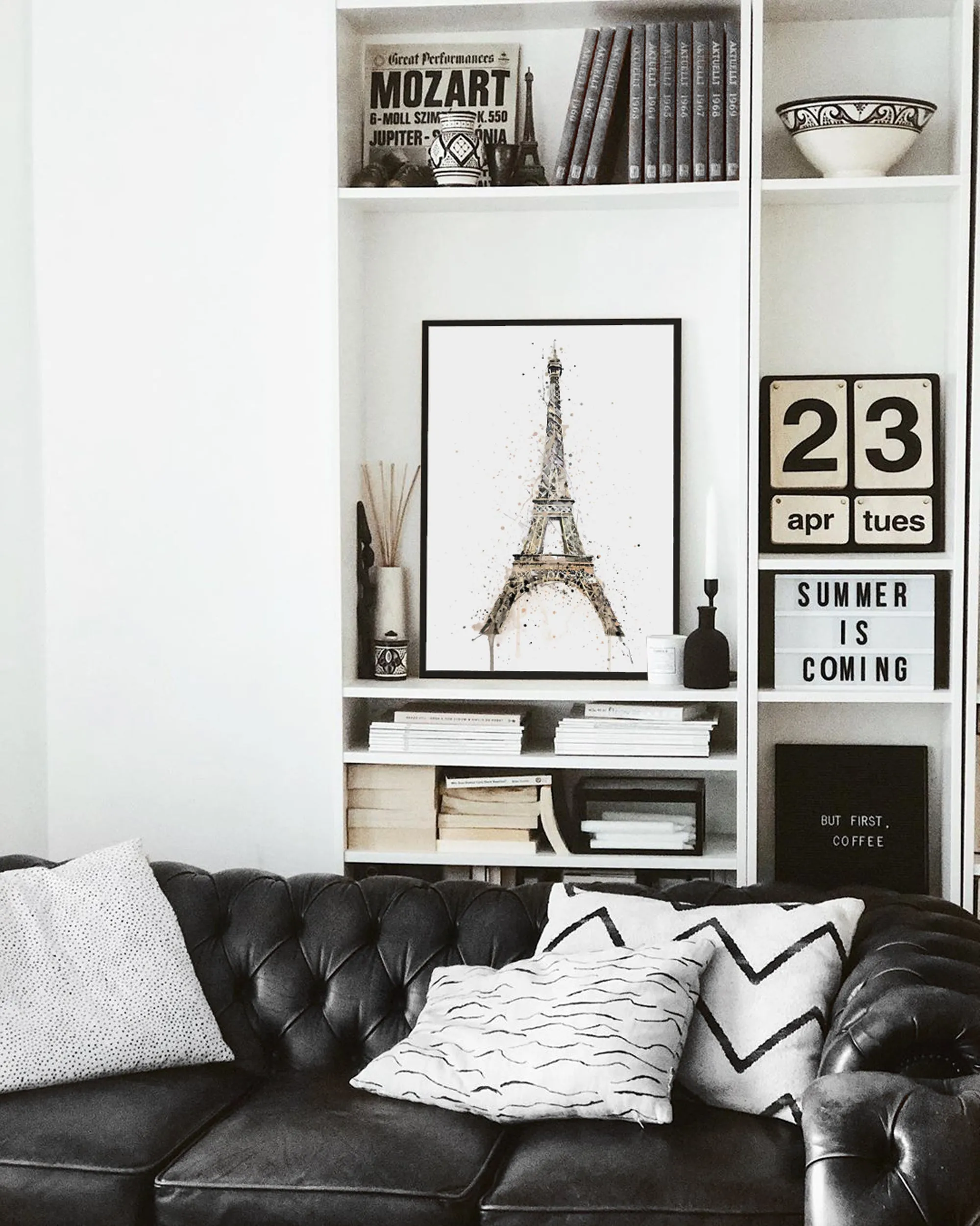 Eiffel Tower Wall Art Print