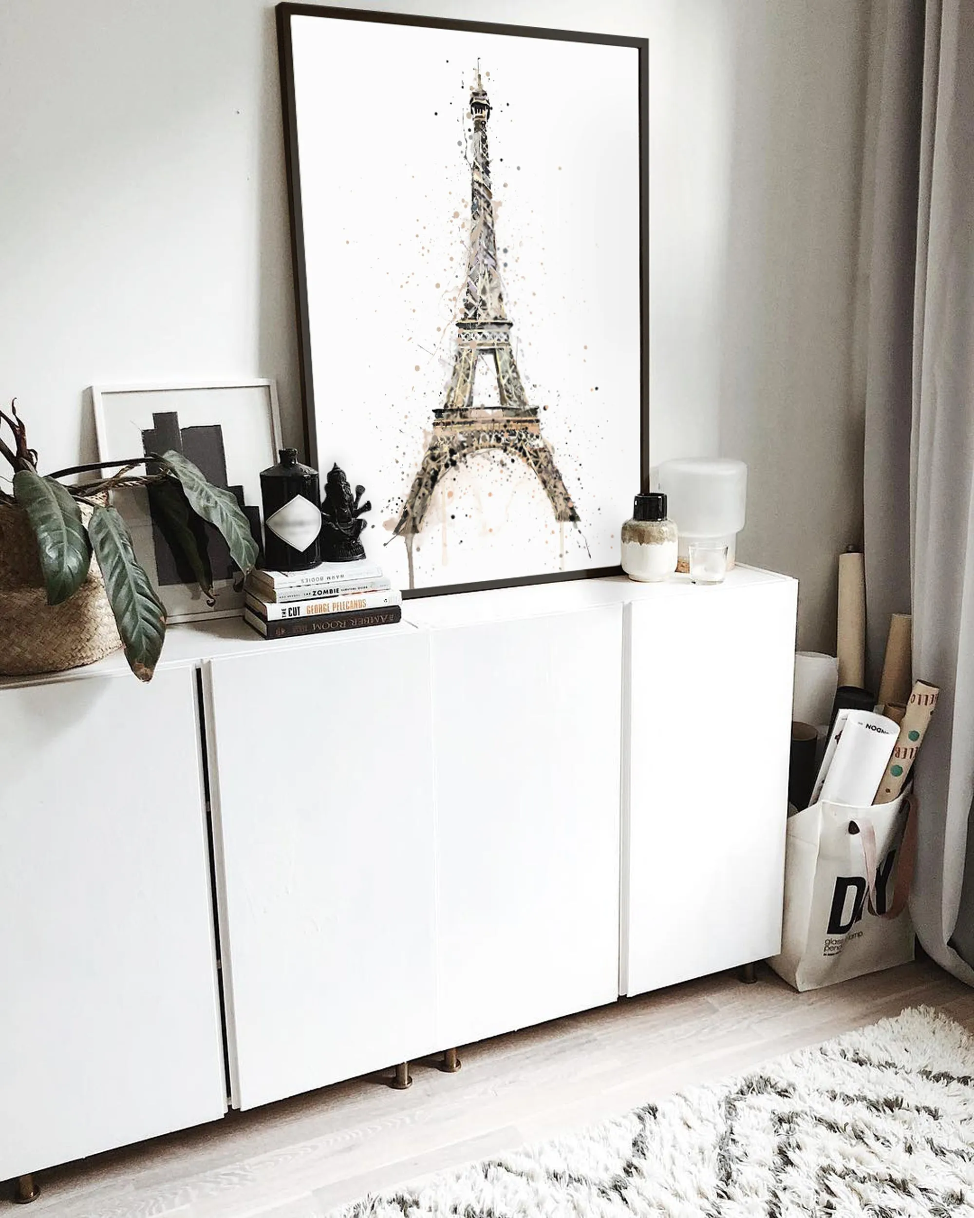 Eiffel Tower Wall Art Print