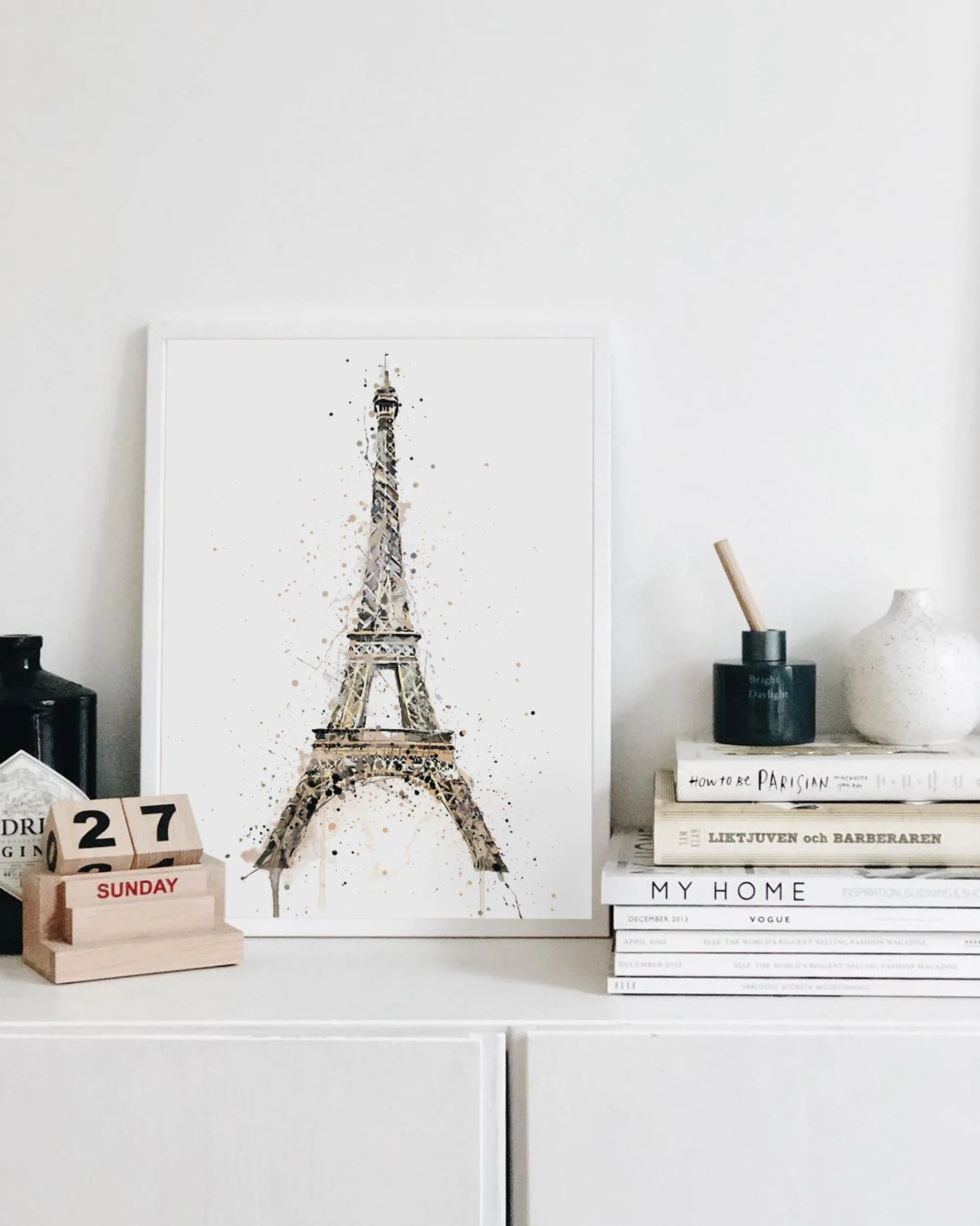 Eiffel Tower Wall Art Print