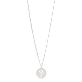 ELIN recycled coin pendant necklace silver-plated