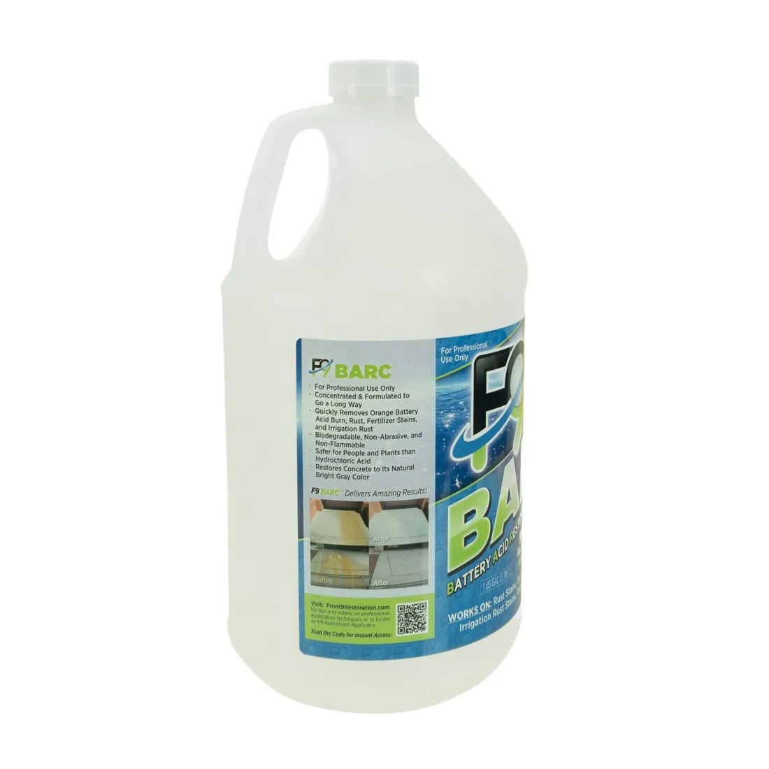F9 BARC Concrete Rust Remover