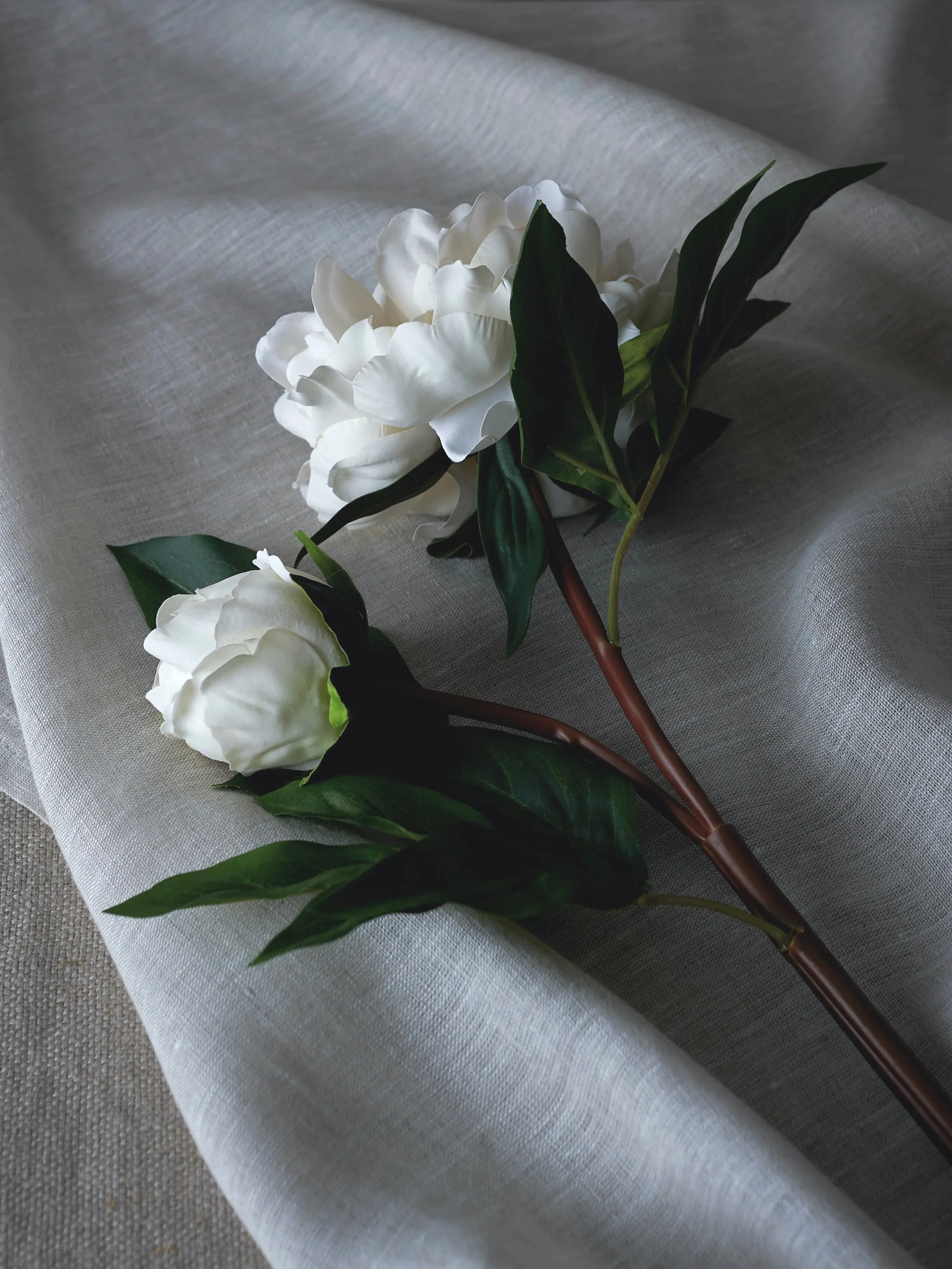 Faux Real Touch Peony