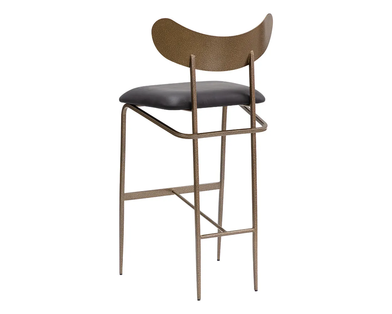 Gibbons Barstool - Antique Brass