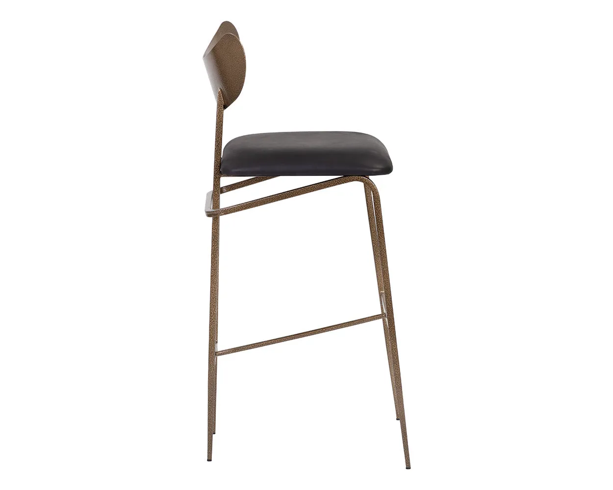Gibbons Barstool - Antique Brass