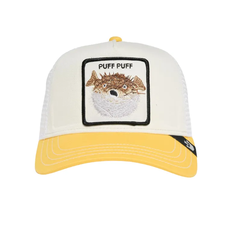 Goorin Brothers Pufferfish Trucker - White/Yellow