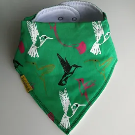 Green Kingfisher Baby Bib