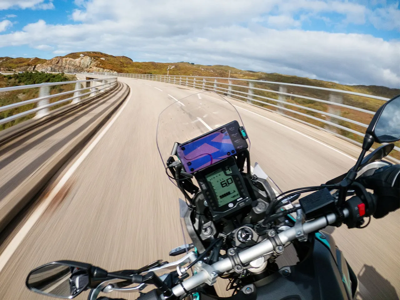 Grip & Go Metal Rugged Phone Holder Motorcycle Mount Kits