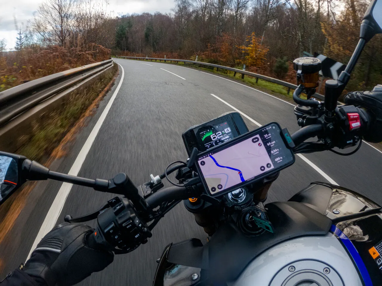Grip & Go Metal Rugged Phone Holder Motorcycle Mount Kits