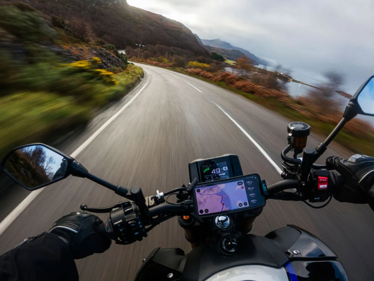 Grip & Go Metal Rugged Phone Holder Motorcycle Mount Kits