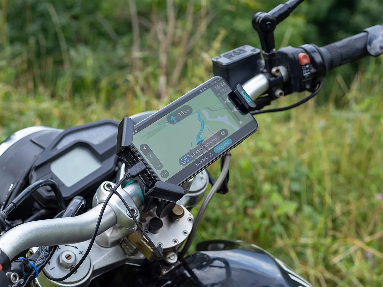 Grip & Go Metal Rugged Phone Holder Motorcycle Mount Kits