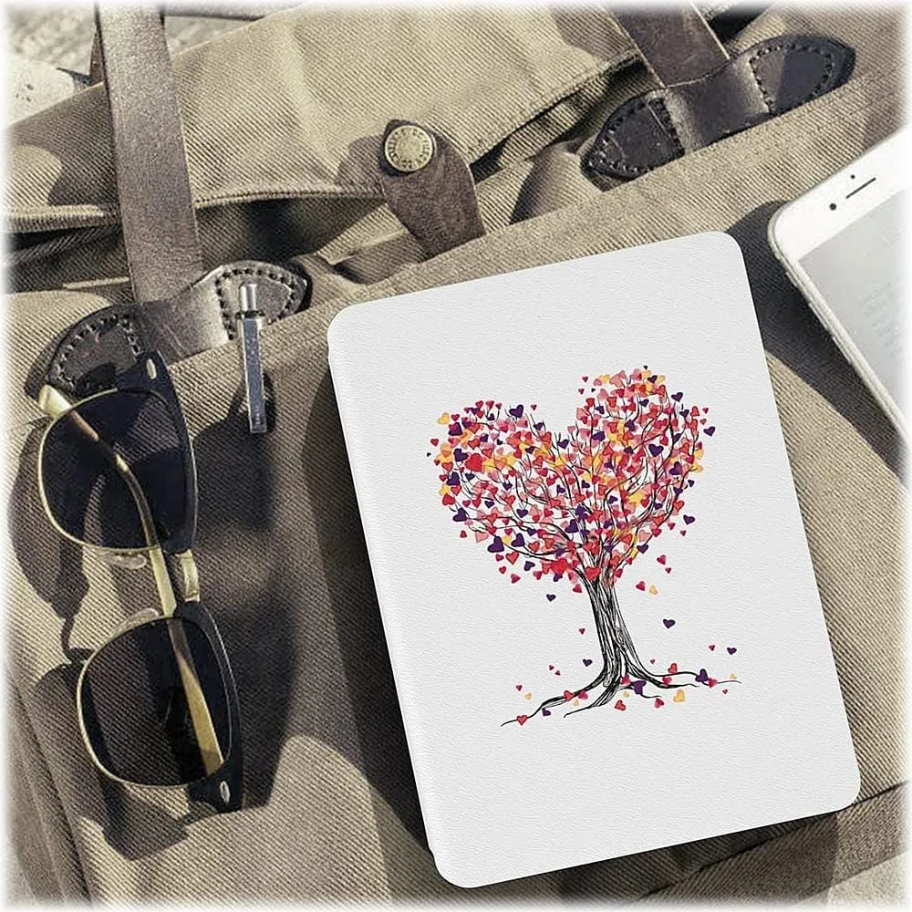Heart Tree Design Folio Case - Amazon Kindle Paperwhite (2021-2023)