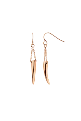 Horn Studs Rose Gold