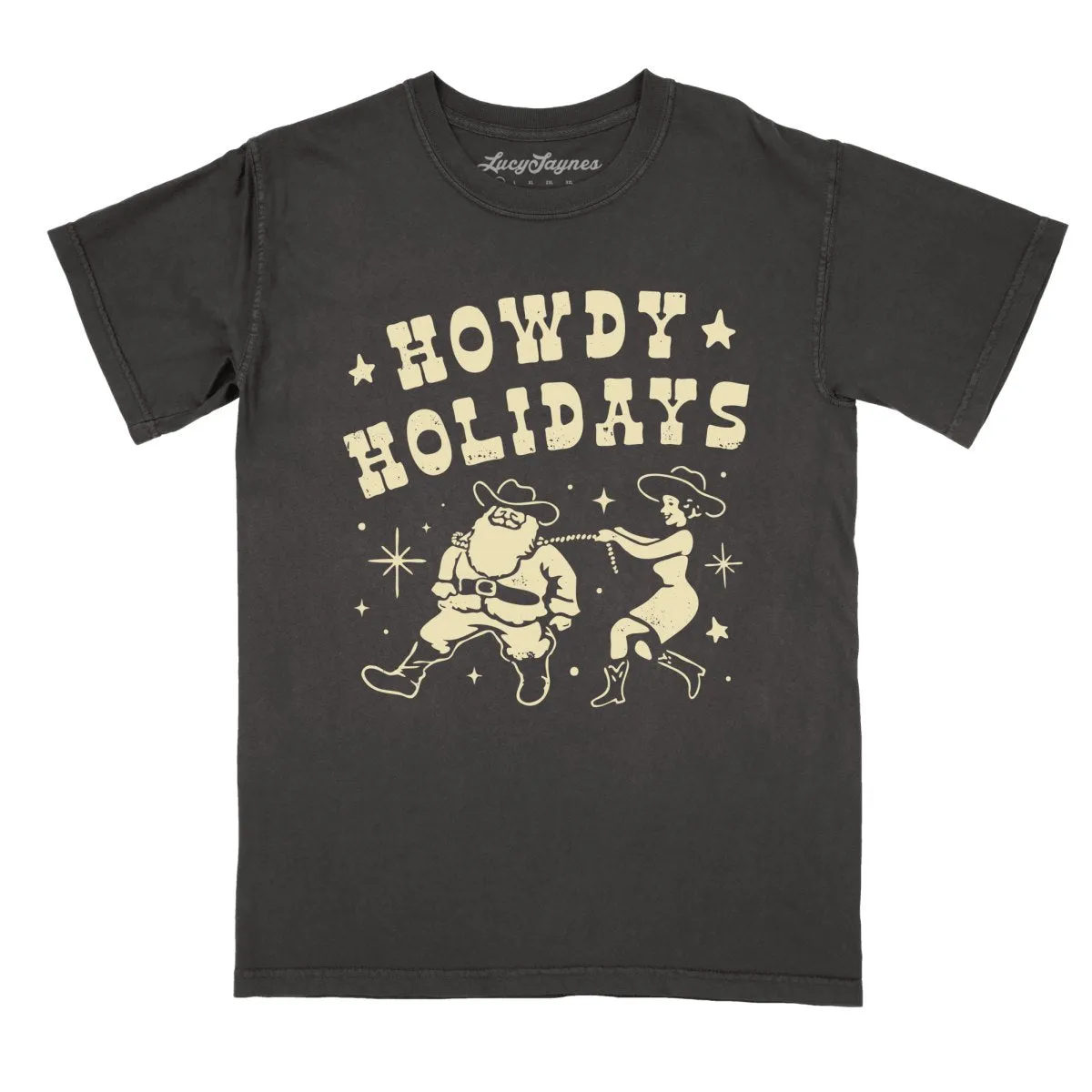 Howdy Holidays Comfort Colors Tee