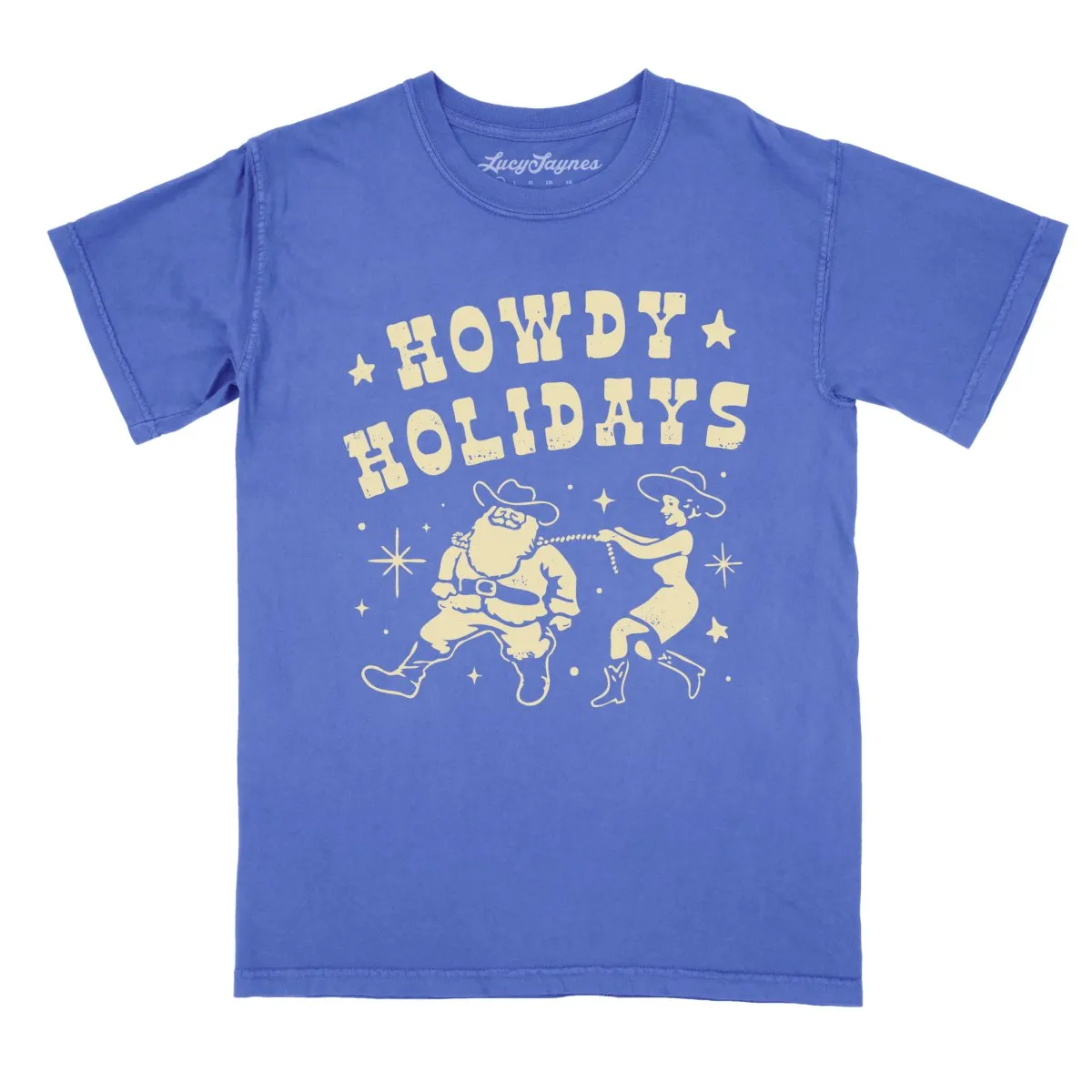 Howdy Holidays Comfort Colors Tee