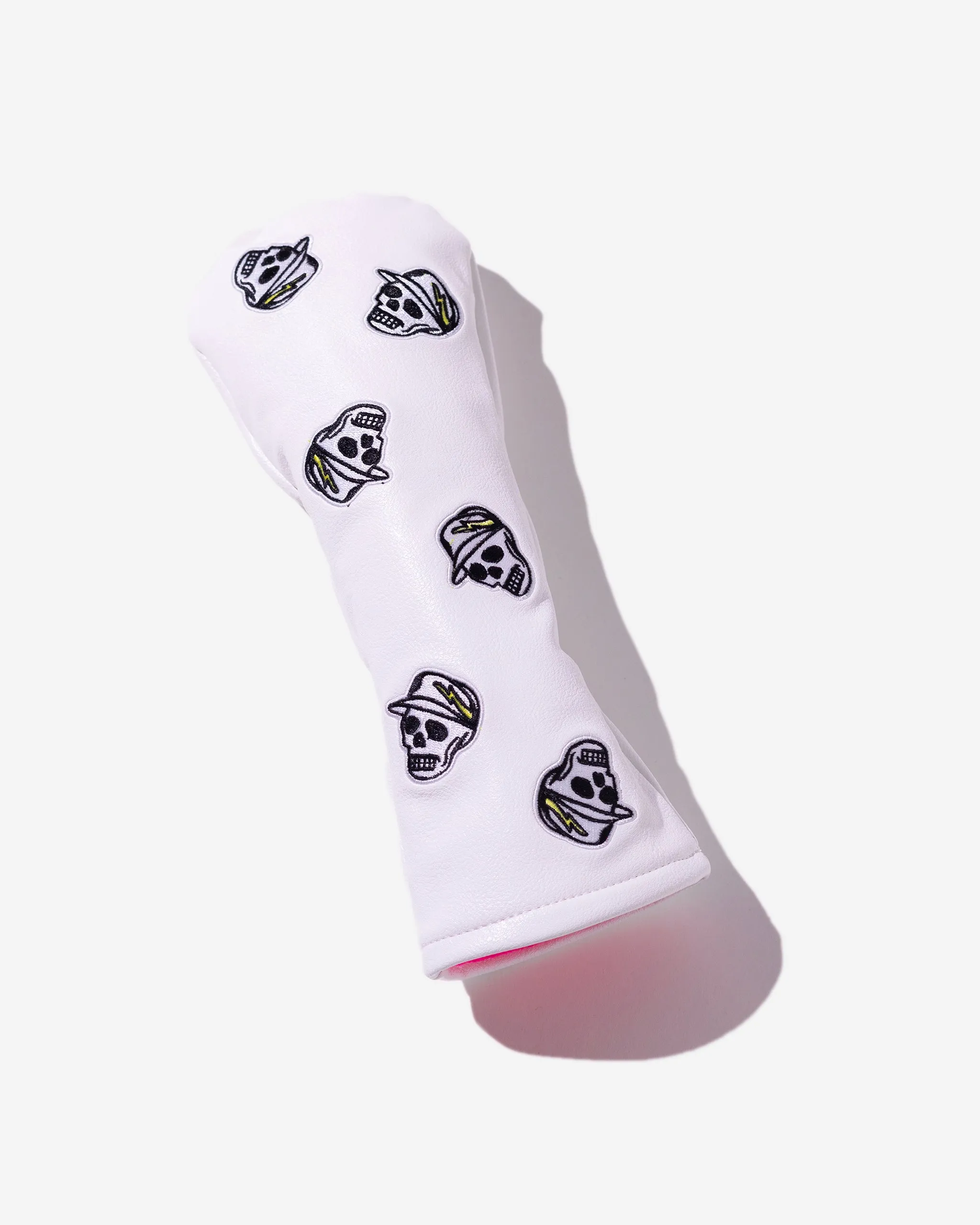 Icon Fairway Headcover - White