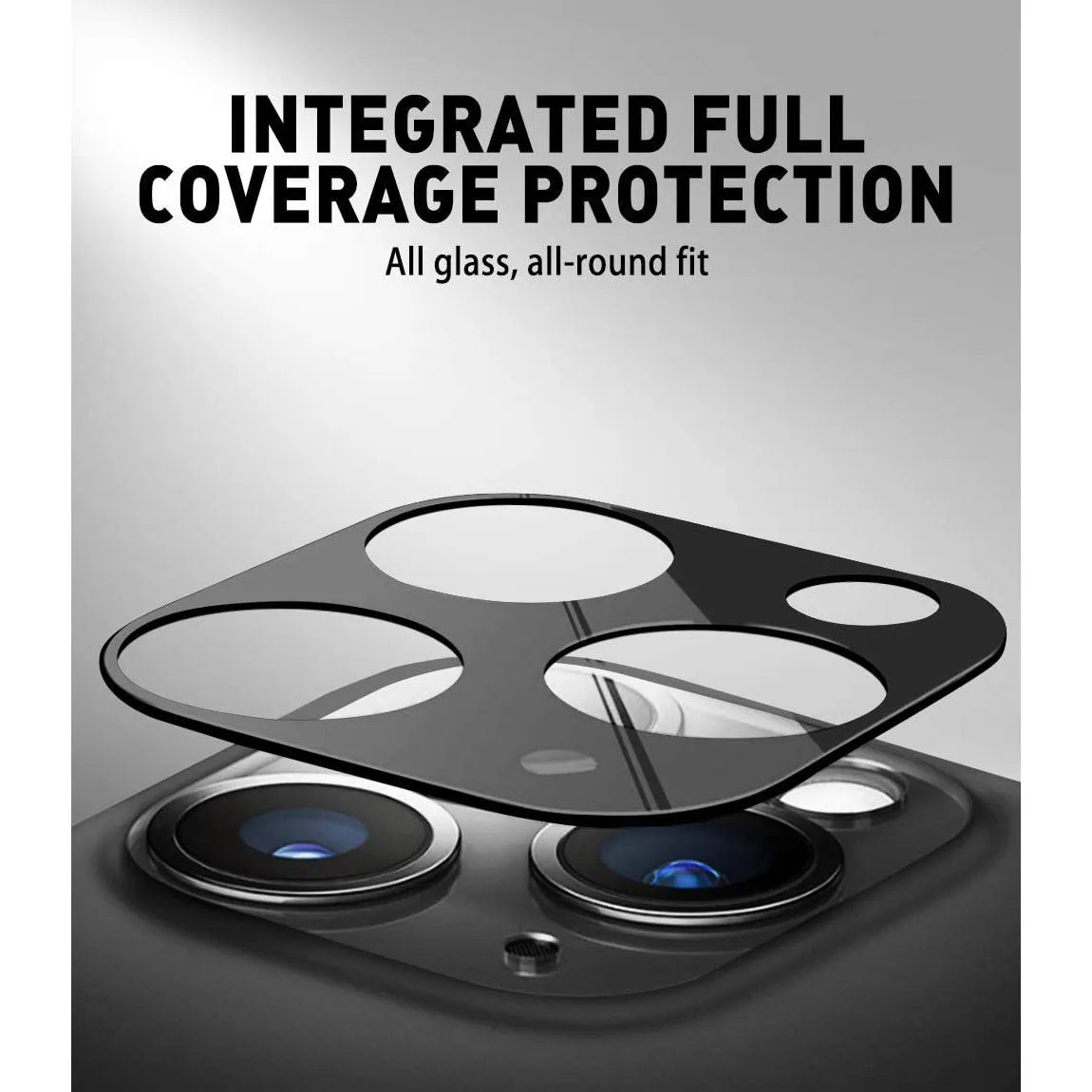iPhone 11 Pro & Pro Max Camera Lens Protector-Gray