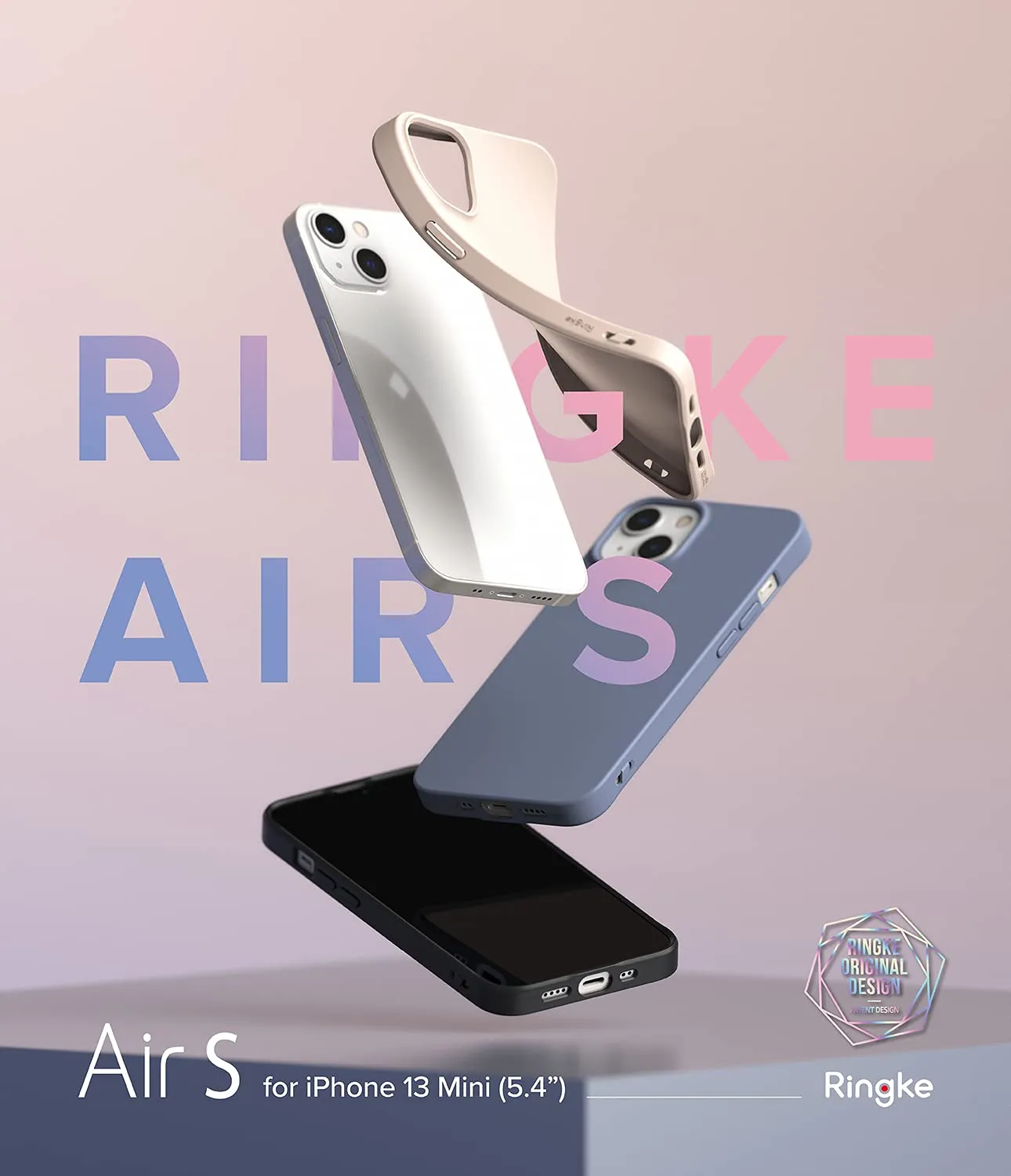 iPhone 13 Mini Back Cover Case | Air S - Lavender Gray