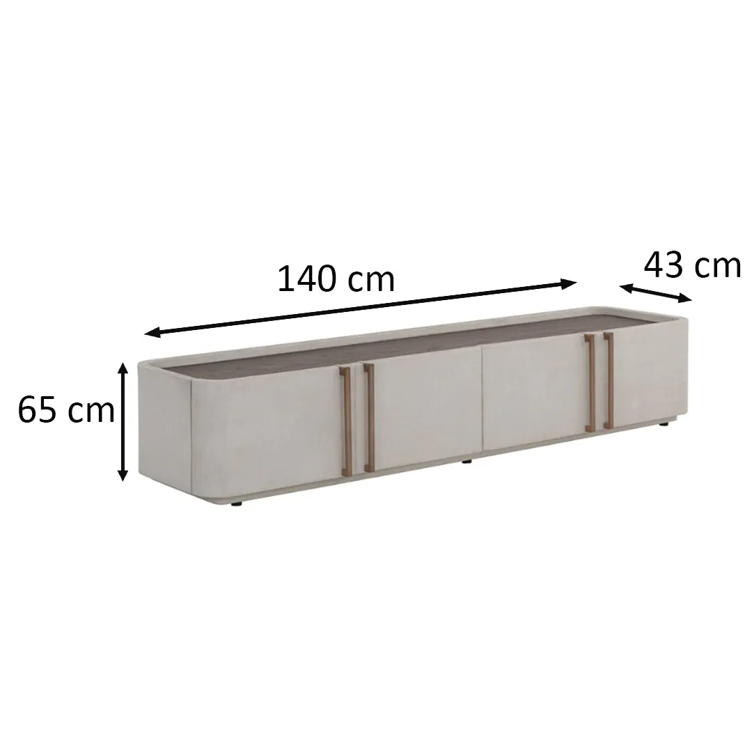 Jamille Media Console and Cabinet by Sunpan