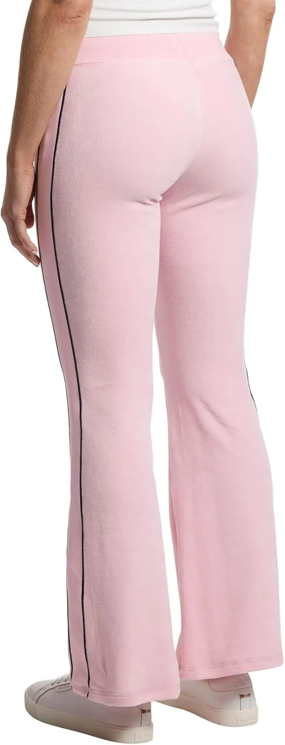 Juicy Couture Women's Heritage Low Rise Track Pants with Side Stripe