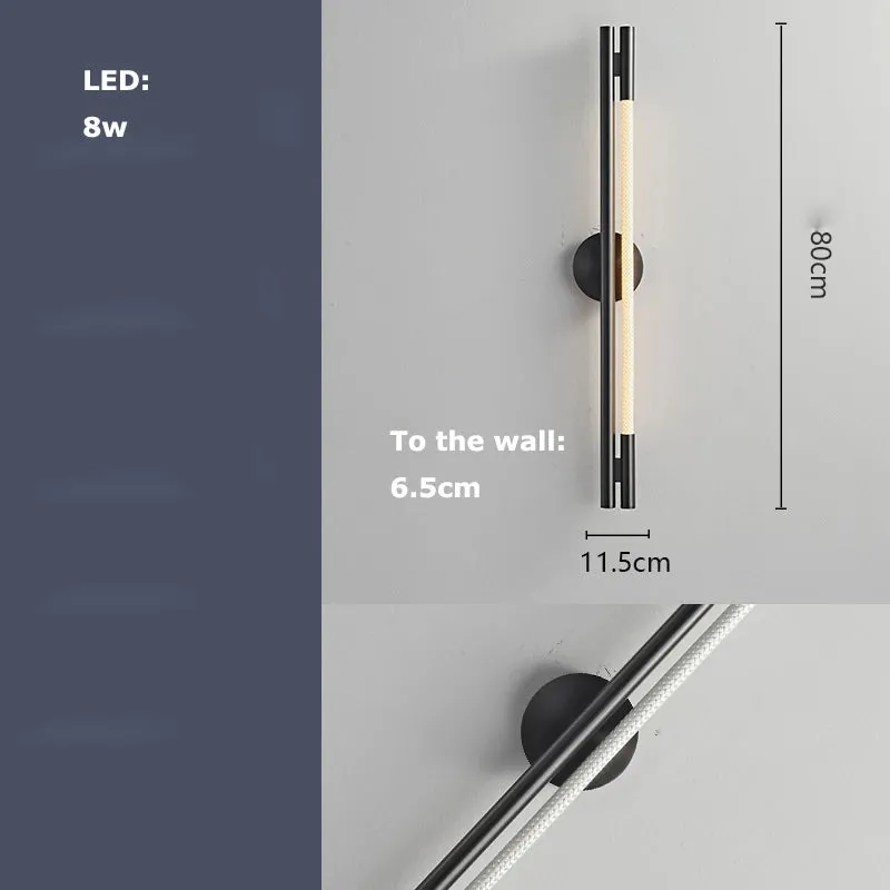 Kolia Dimmable LED Indoor/Outdoor Waterproof Wall Lamp Flexible Fabric Rope
