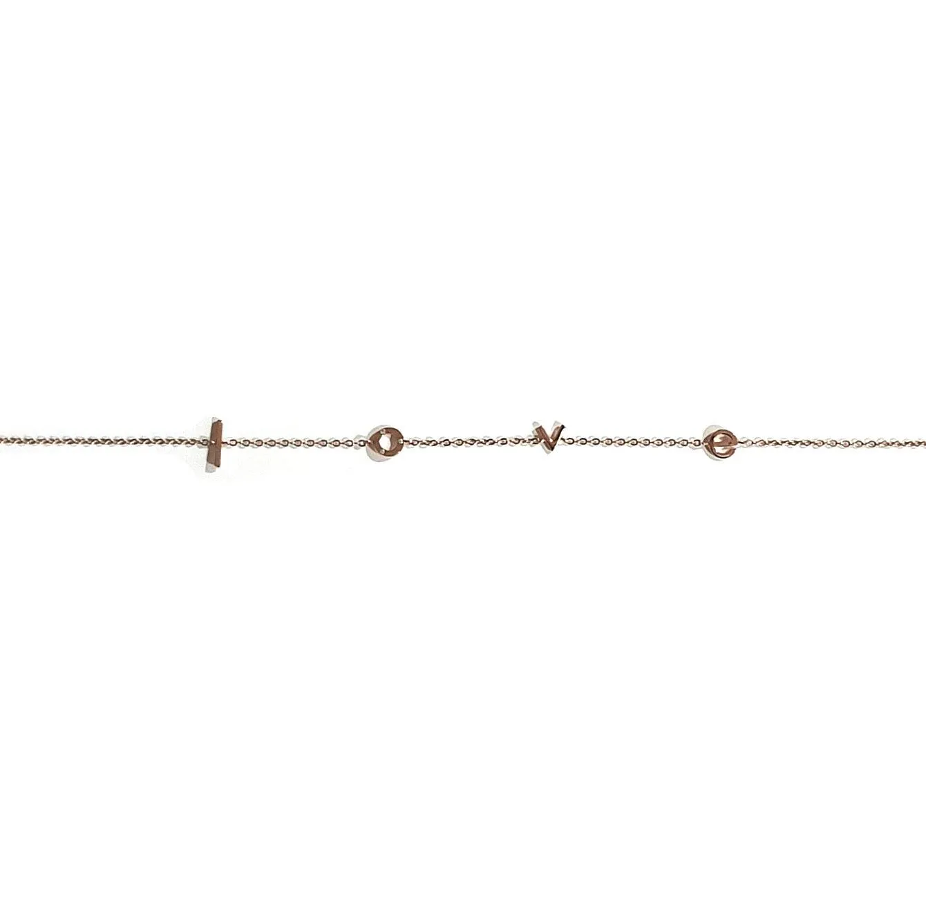 Love Initials Elite Waist Chain