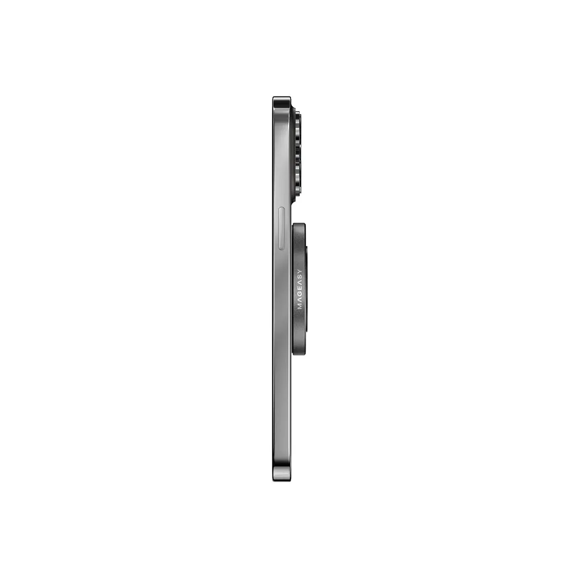 MagEasy Magnetic Wall Mount for iPhone (Space Gray)