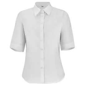 Marsanne White Short Sleeve Women's Blouse - LAFONT SERVICE