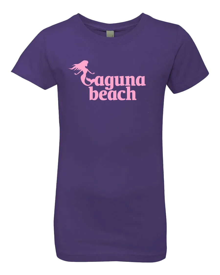 Mermaid Laguna Girls Tee - Purple Rush