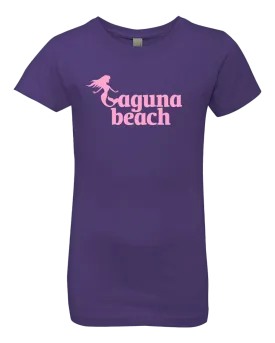 Mermaid Laguna Girls Tee - Purple Rush