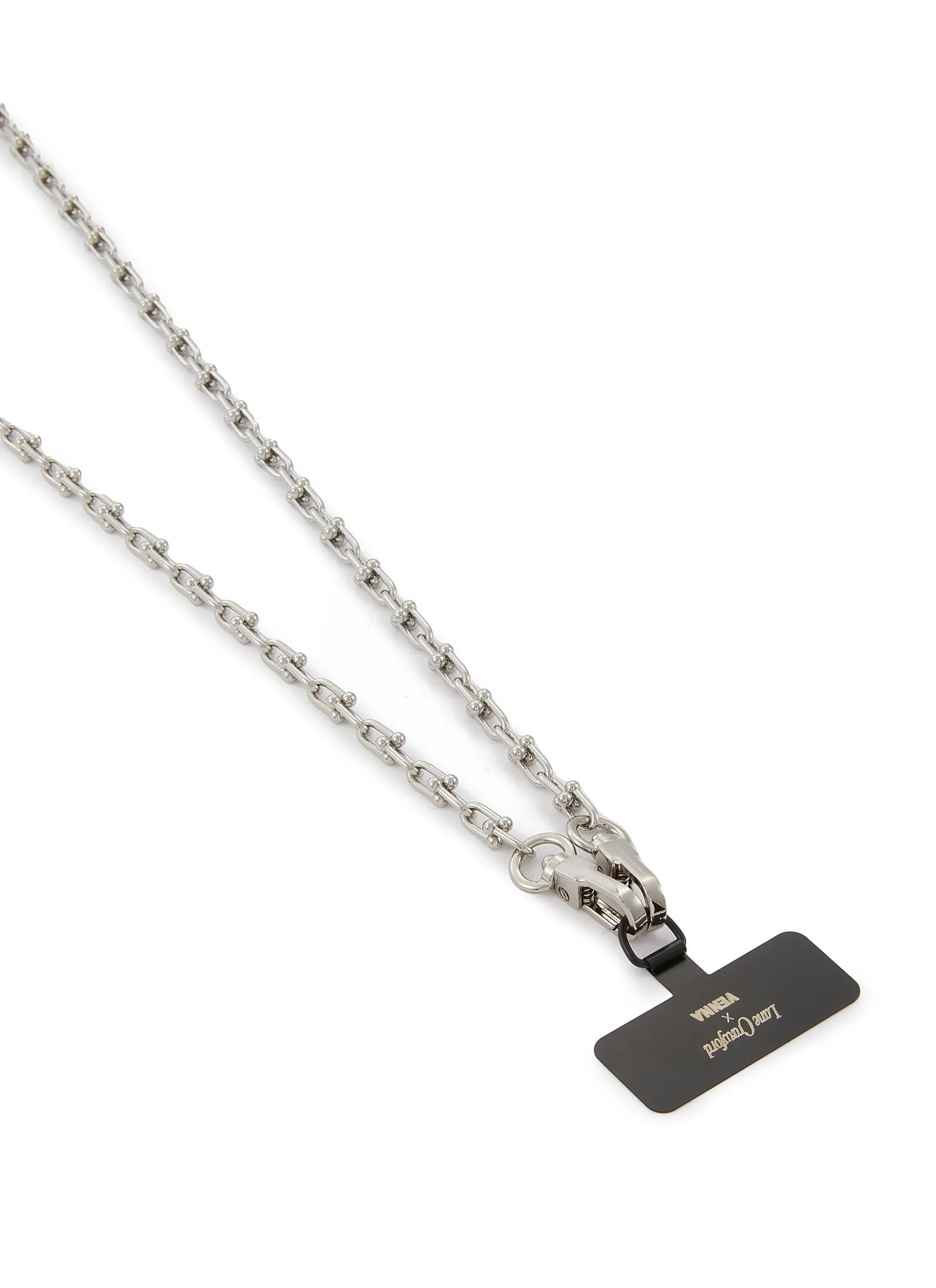 METAL LEATHER PHONE STRAP