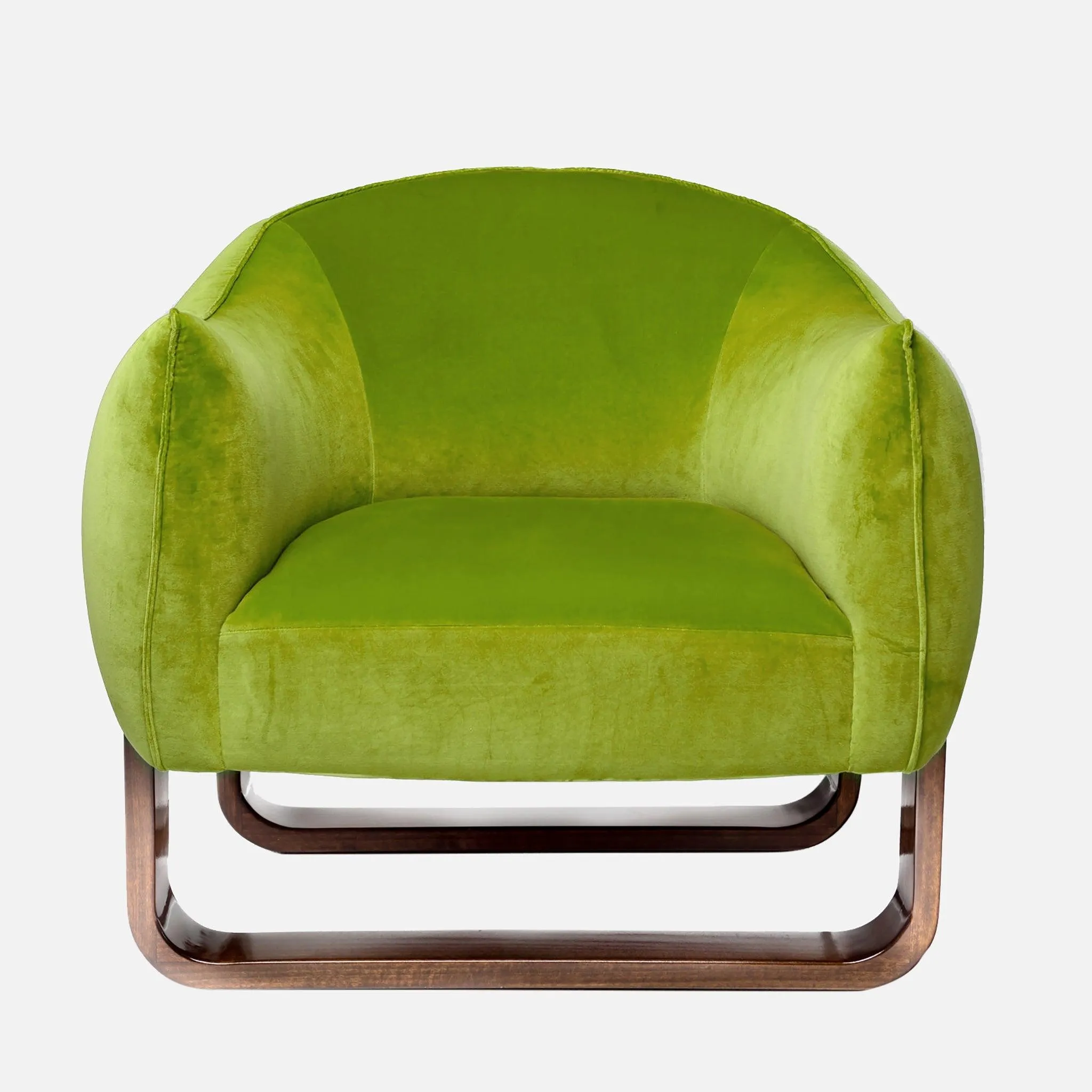 Milo Green Velvet Chair