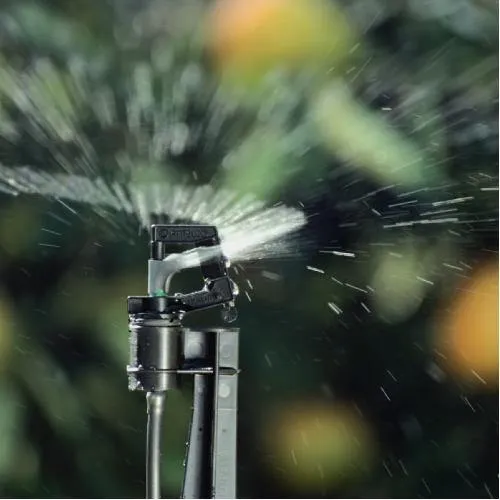 MNPT 1/2 in. Rotor Rain Mini Sprinkler with 0.075 in. Gray Orifice
