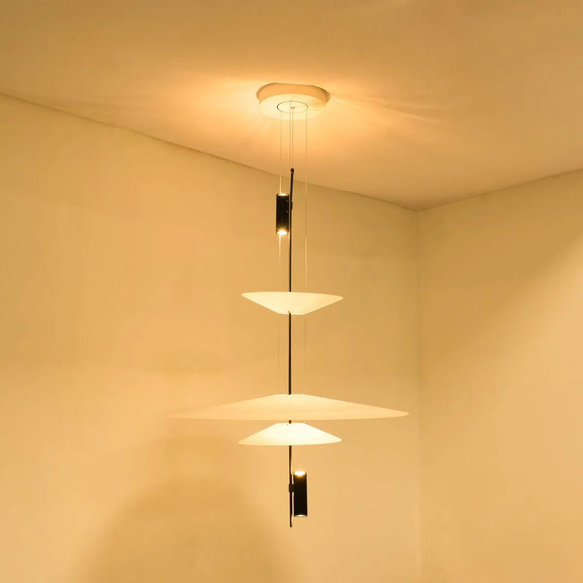 Modern Chandelier Flying Saucer Lamp UFO Hanging Light