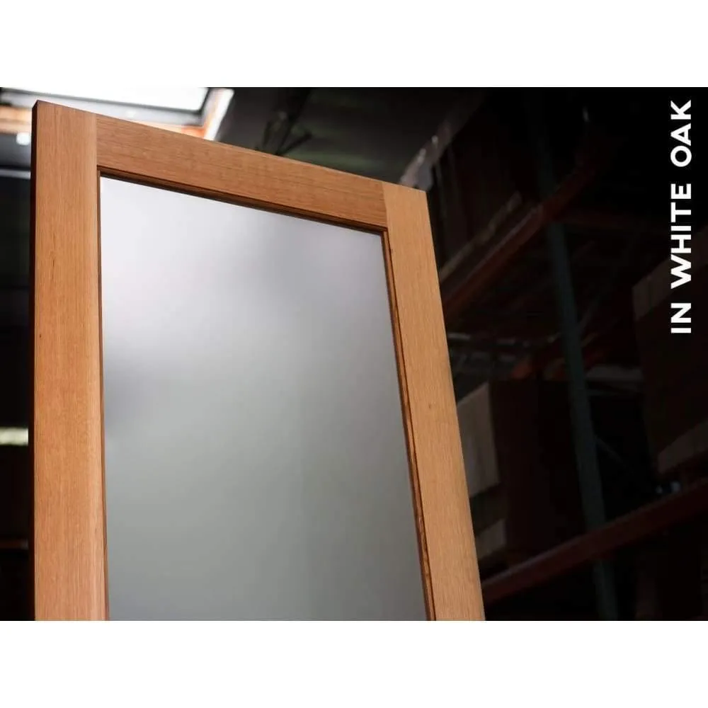 Modern Single Panel Sliding Glass Barn Door