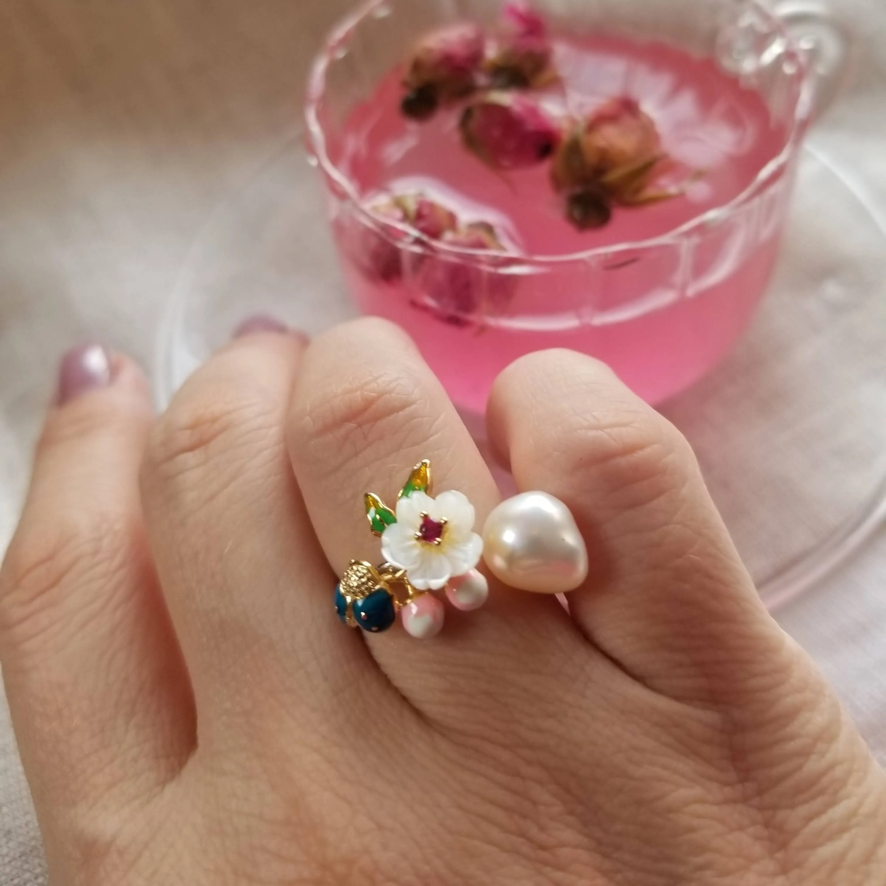 Morning Dew Ring