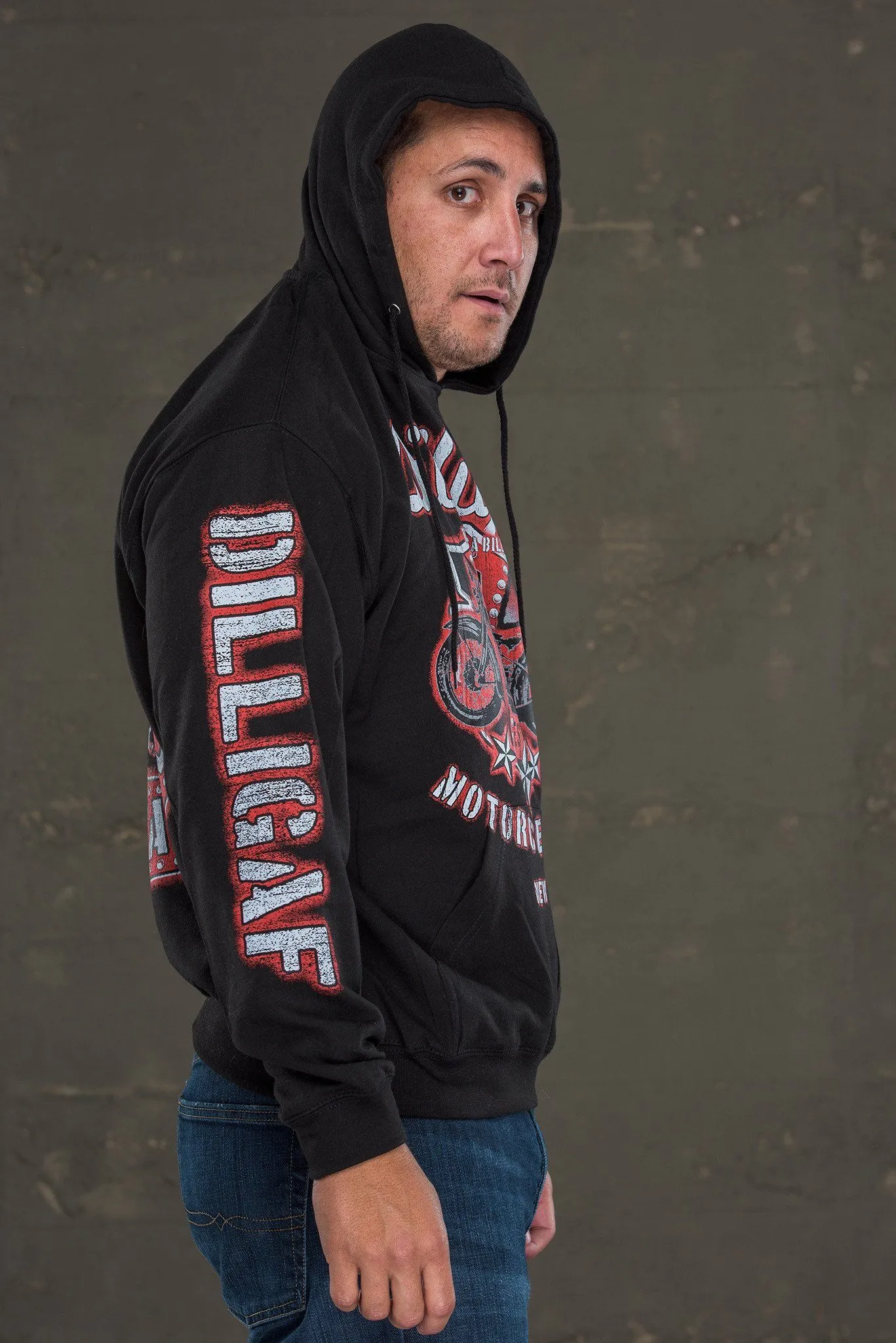 Motorcycle Club MF Pullover Hoodie