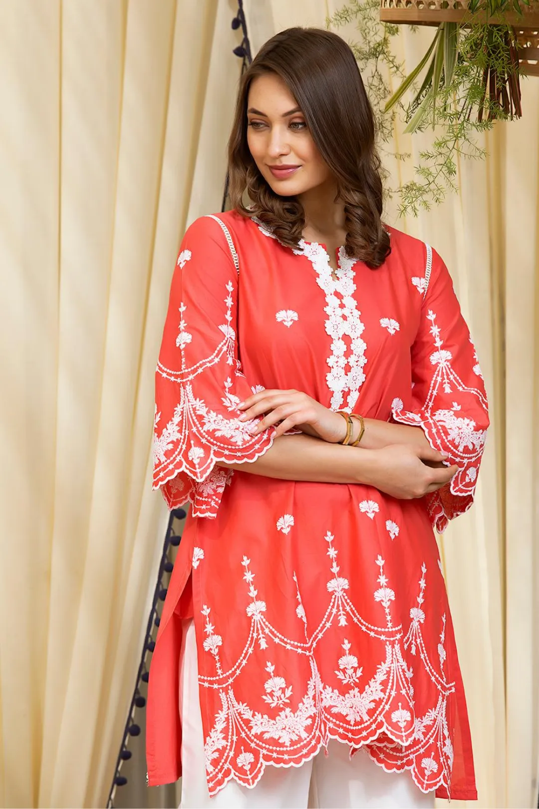 Mulmul Cotton Julia Kurta