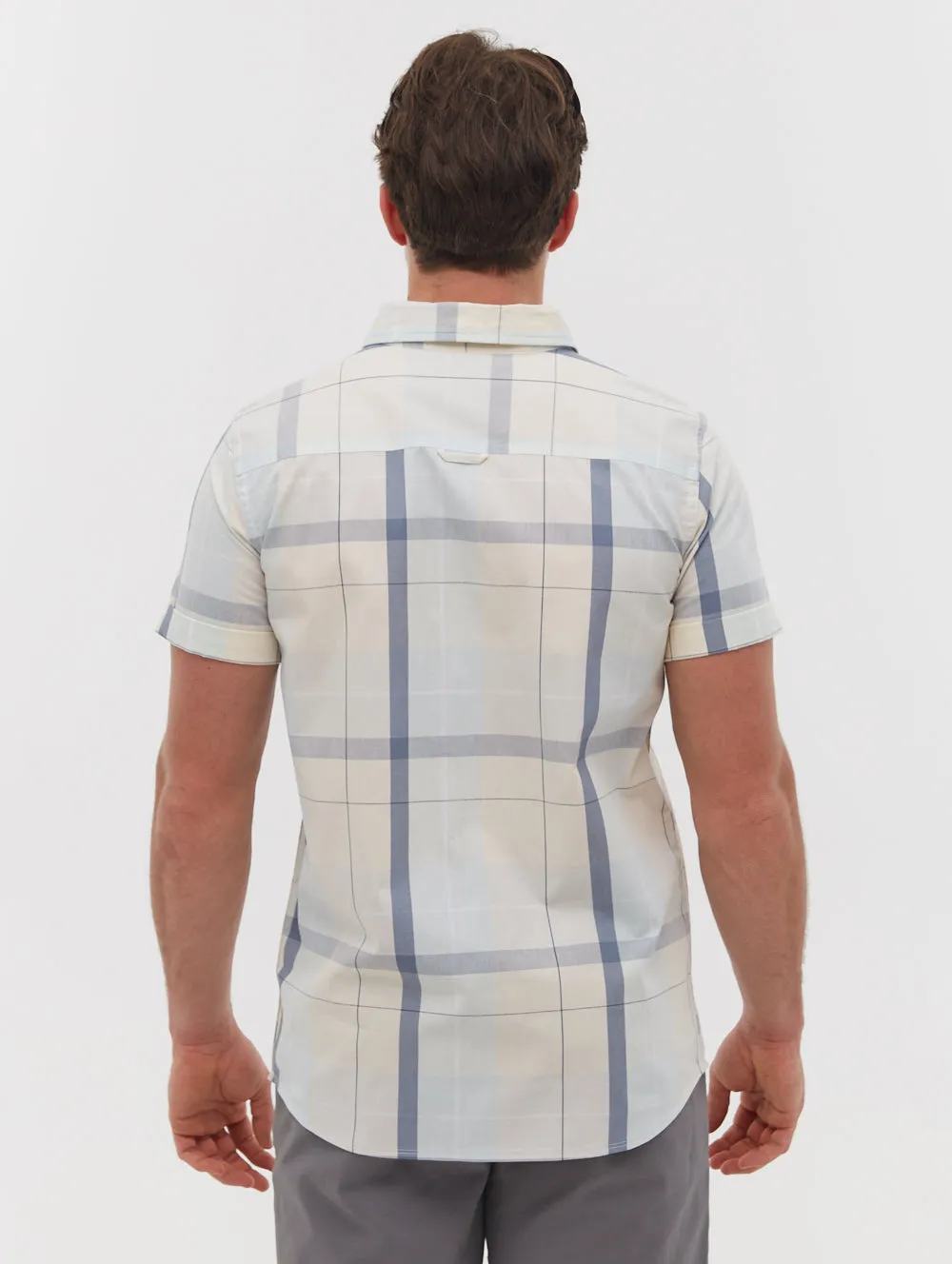 Naleb Short Sleeve Check Shirt