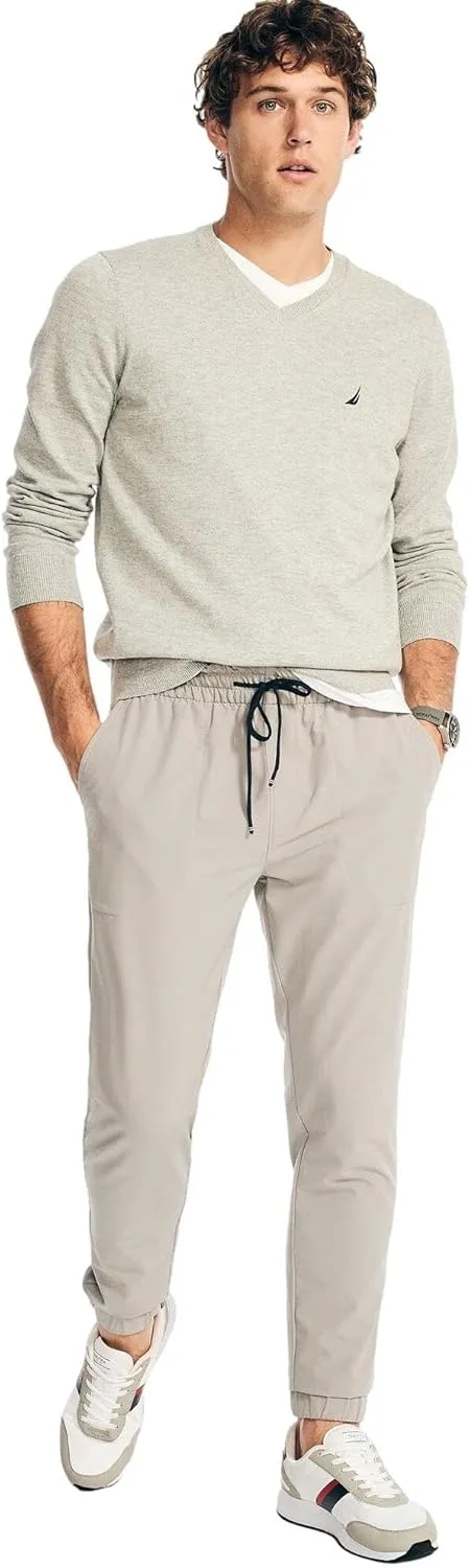 Nautica Men's Classic Fit Navtech Soft V-Neck Sweater