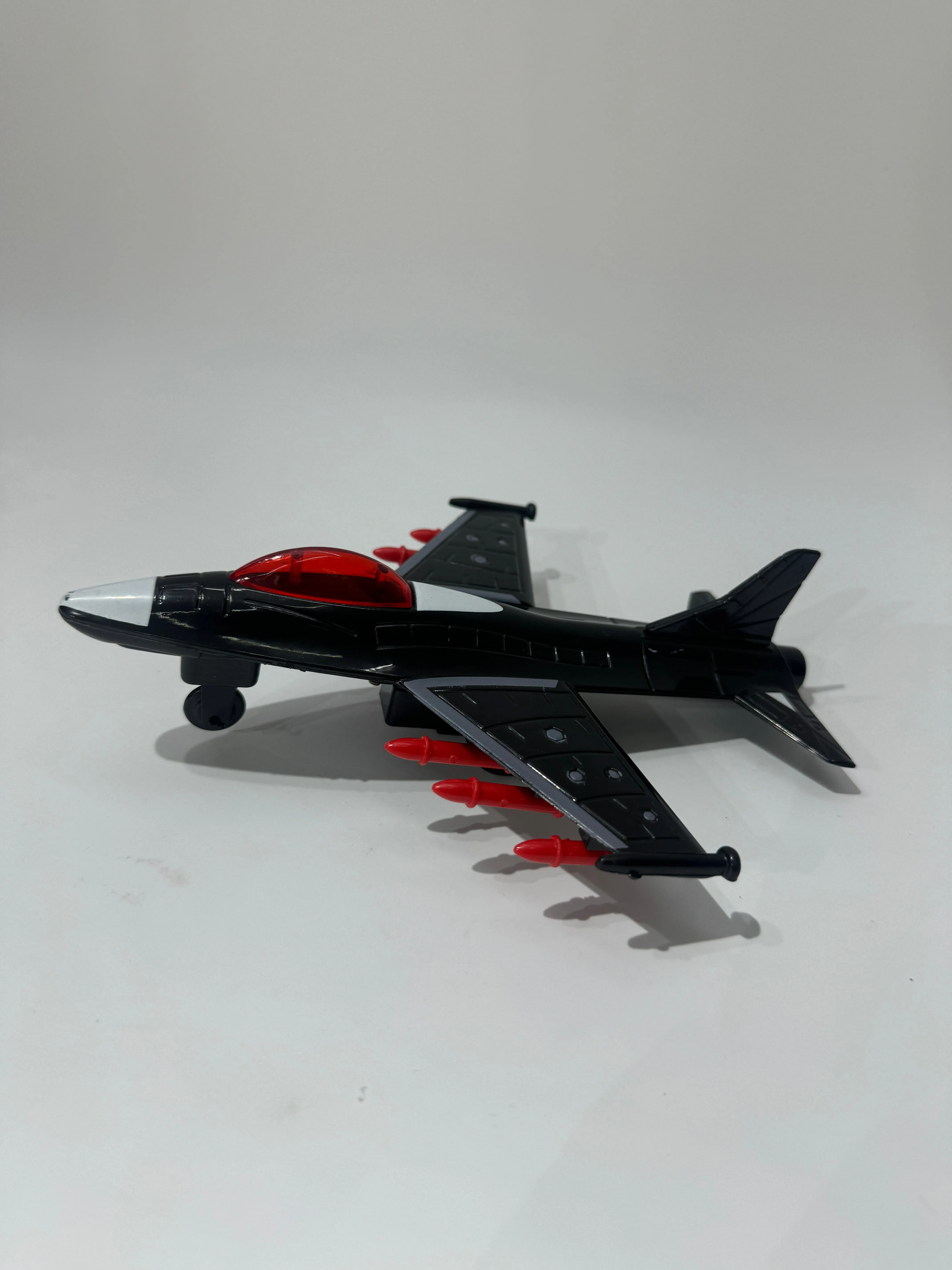 NEEL Toys Pull Back Aeroplane F-16 Fighter Jet Big Action Replica No Battery No Remote