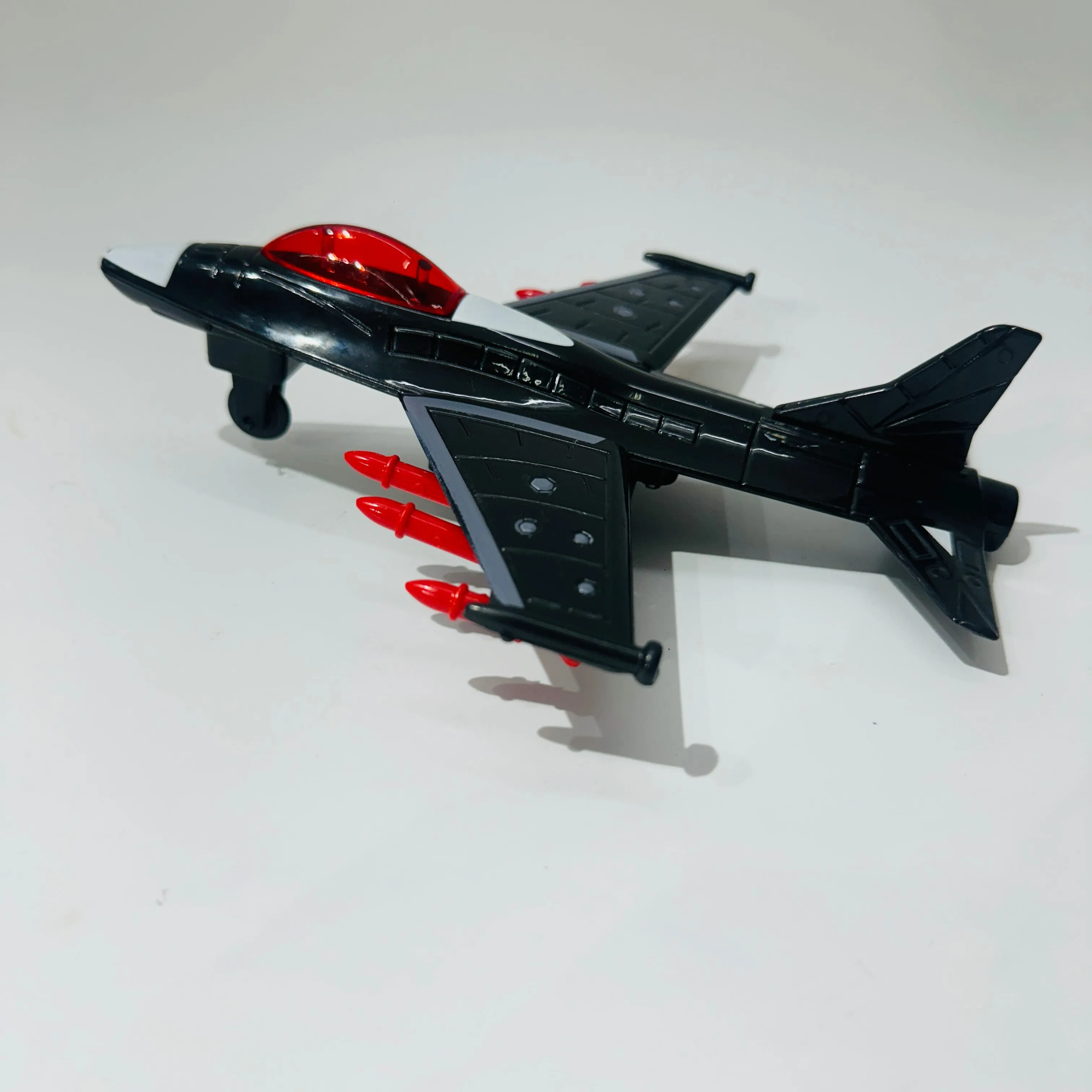 NEEL Toys Pull Back Aeroplane F-16 Fighter Jet Big Action Replica No Battery No Remote
