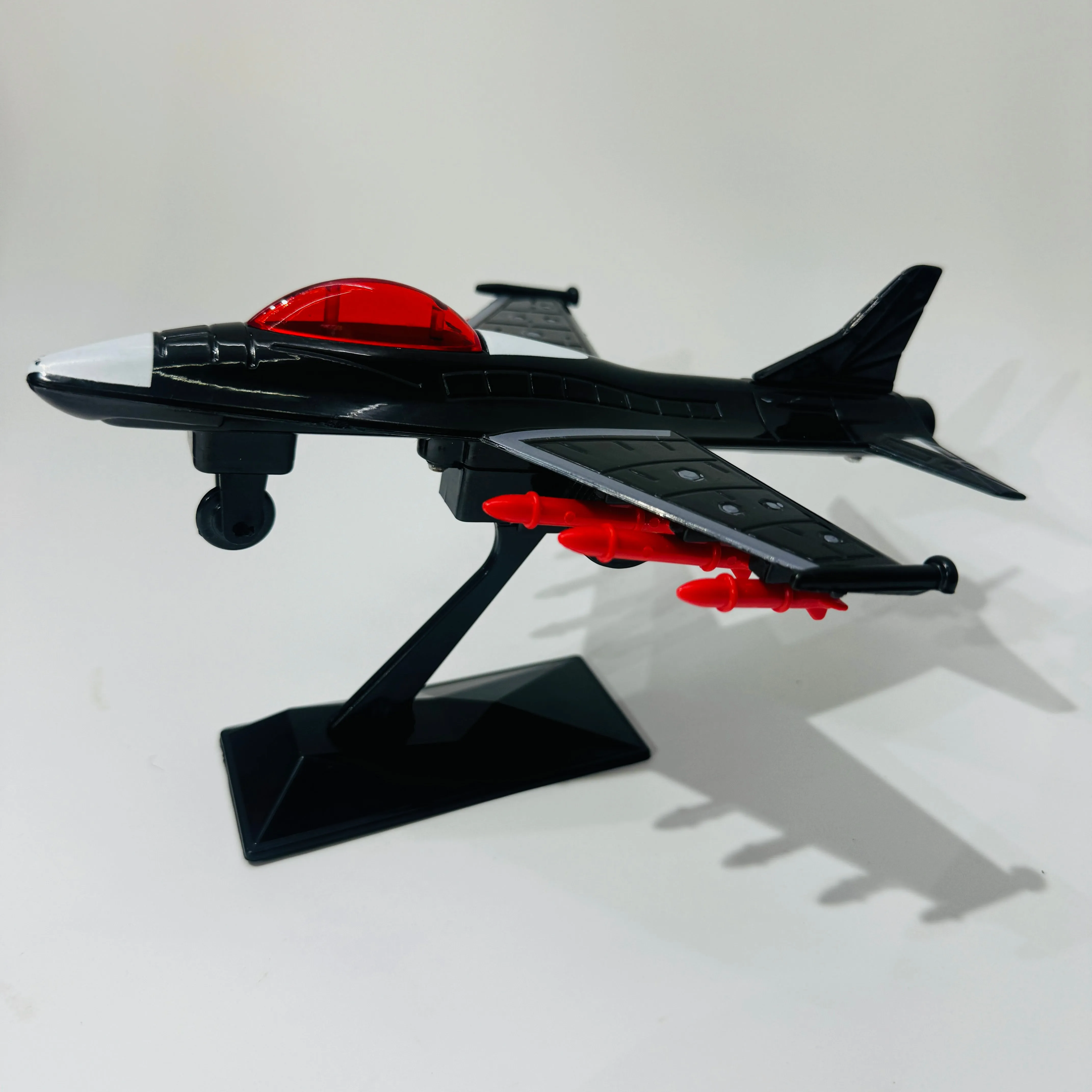 NEEL Toys Pull Back Aeroplane F-16 Fighter Jet Big Action Replica No Battery No Remote