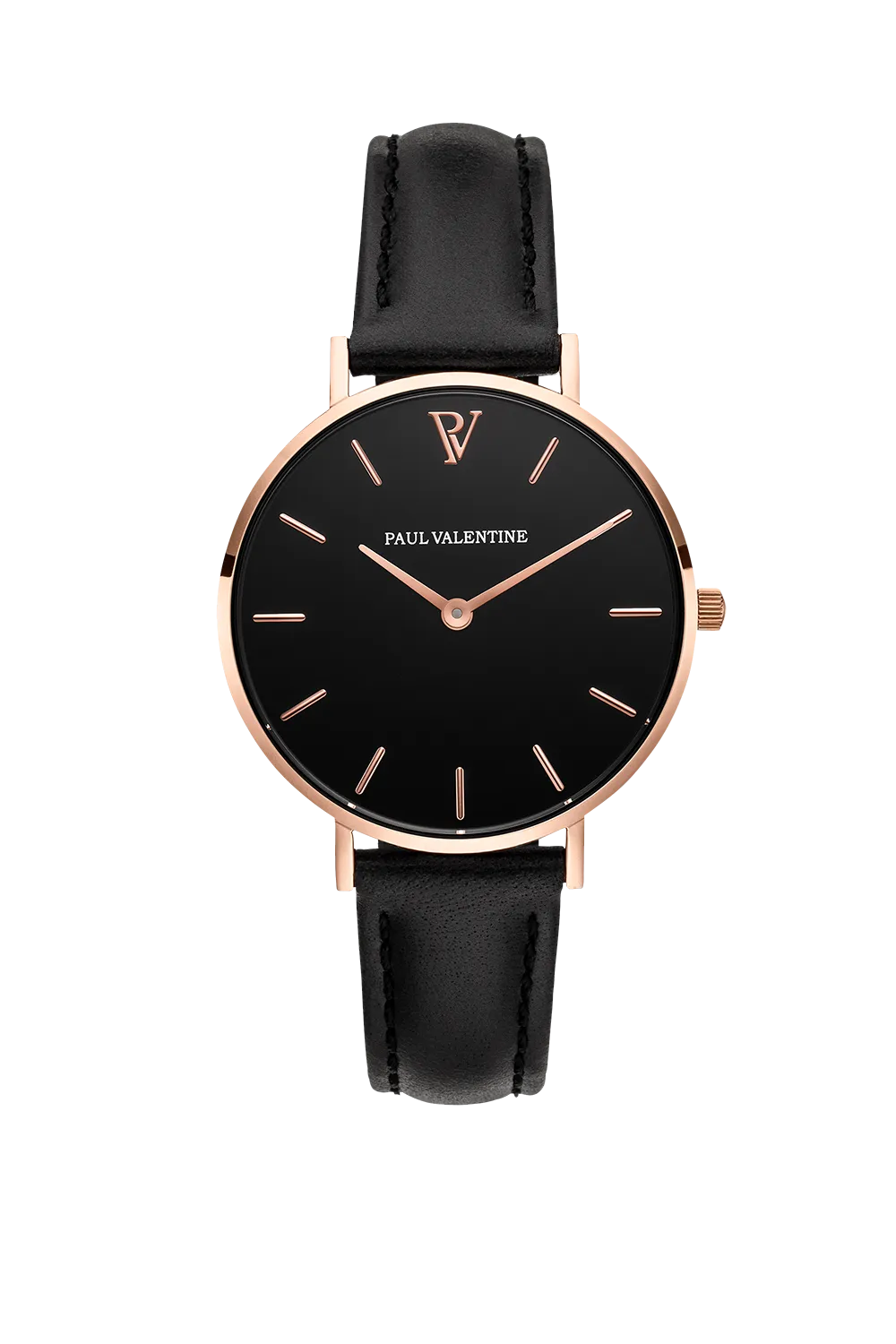 Pearl Rose Gold Black