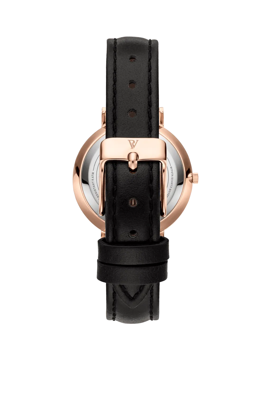 Pearl Rose Gold Black