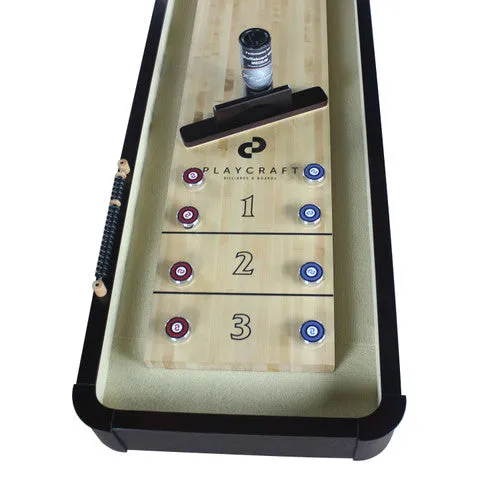 Playcraft Georgetown 12' Shuffleboard Table in Espresso
