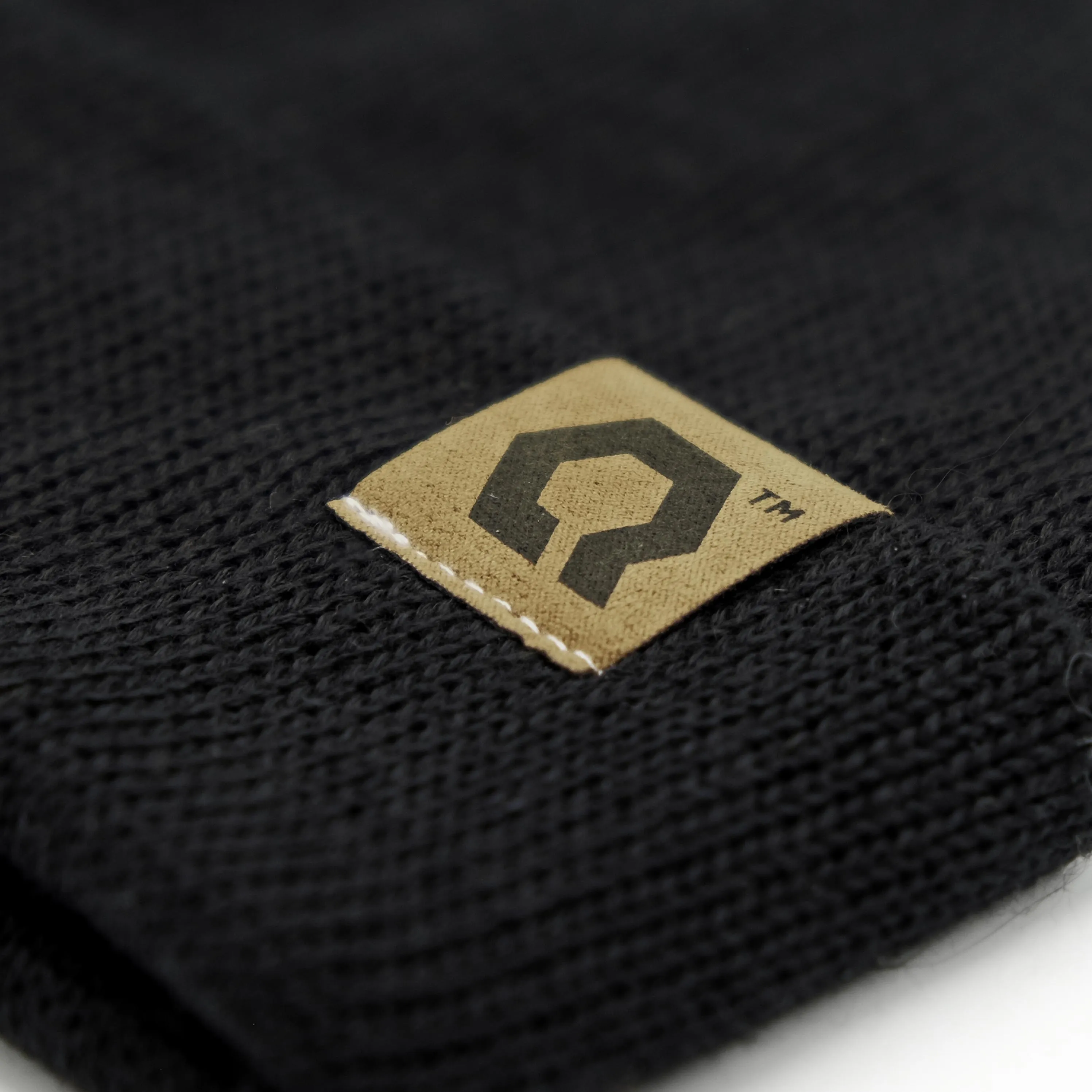 QLTY Knit Cuffed Beanie : JET (Classic Trawlers)